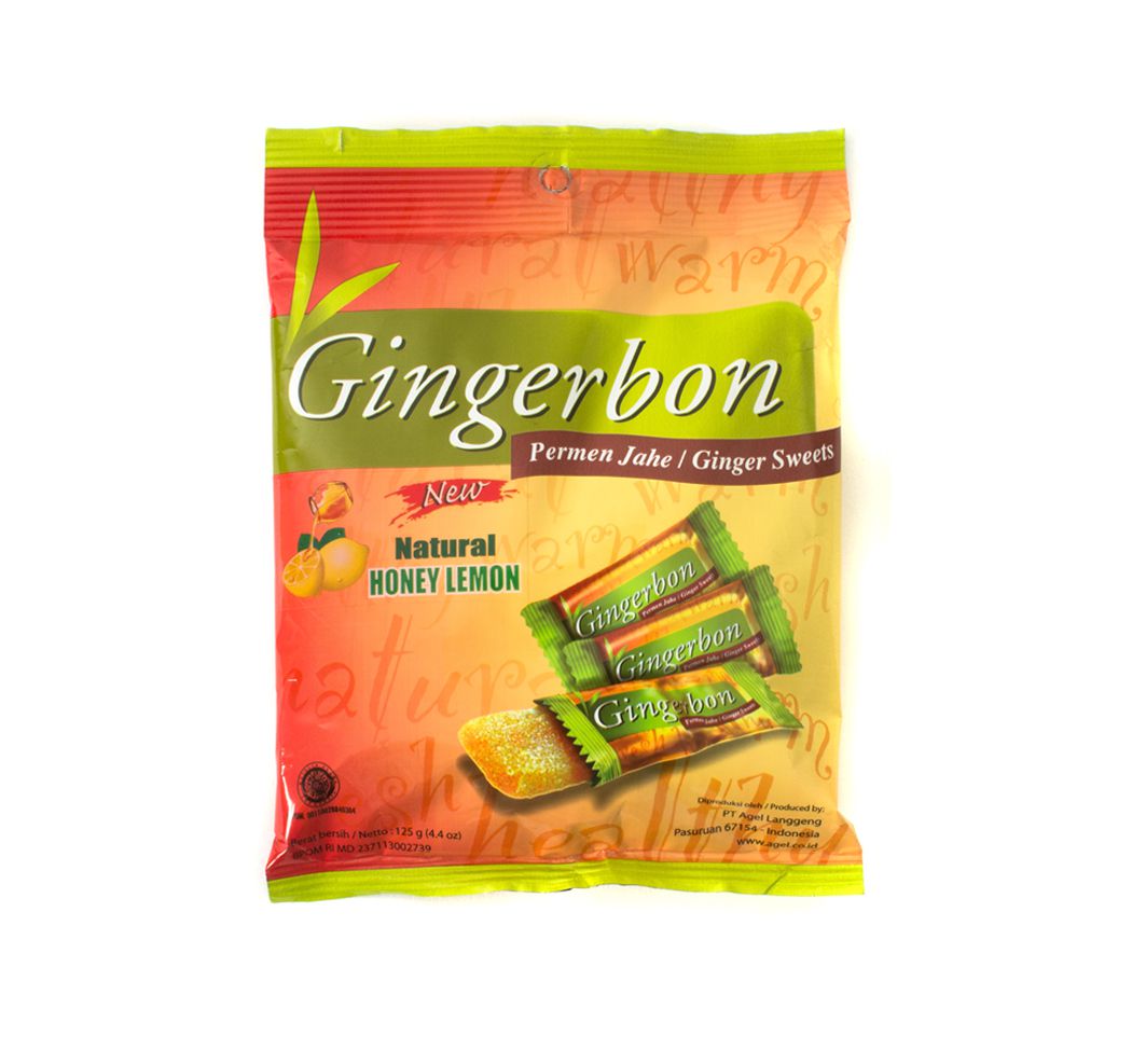 Gingerbon Natural Honey citrón s medom 125g Coj s.r.o.