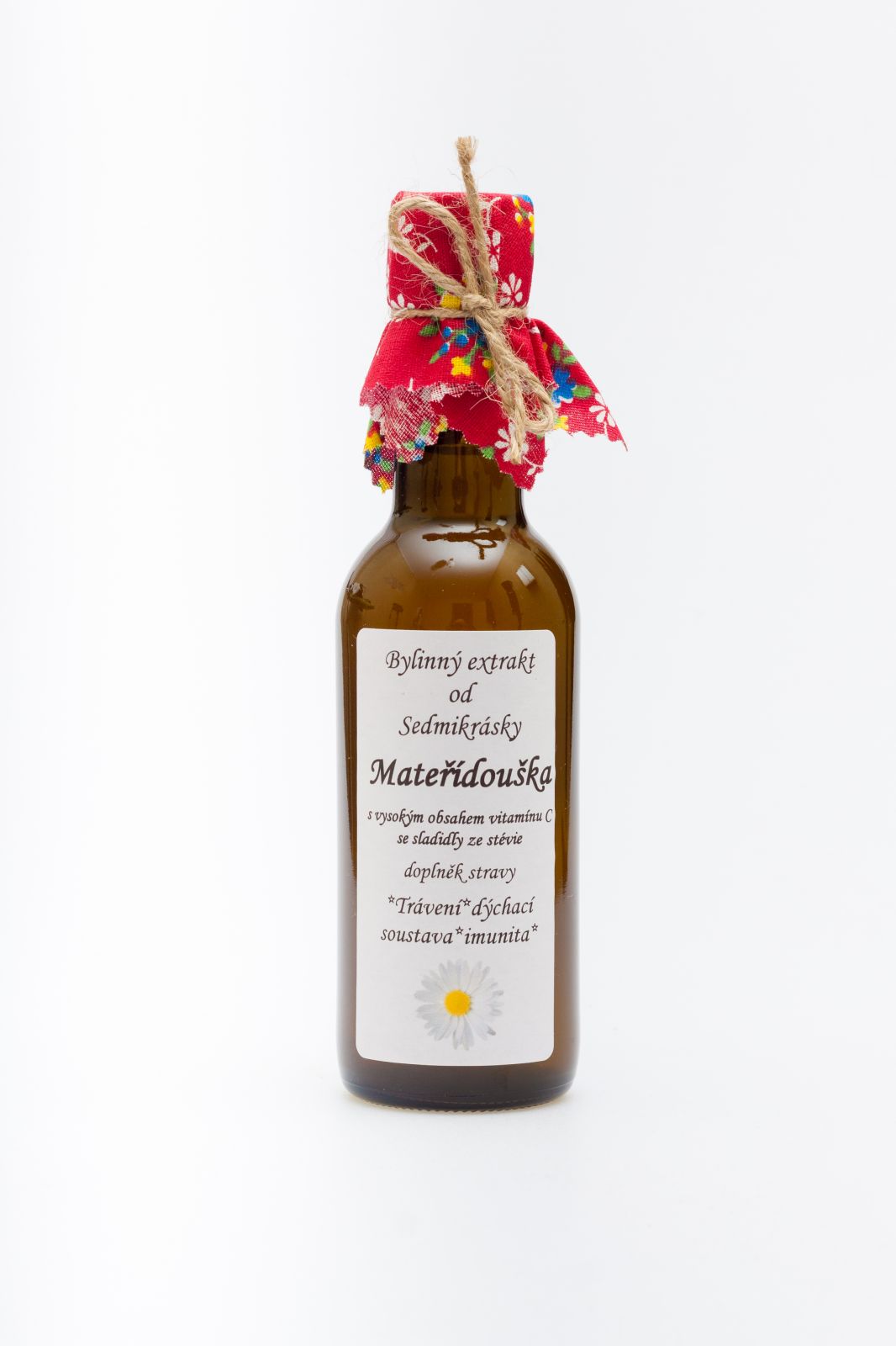 Sedmikráska bylinný extrakt Mateřídouška 250 ml – *Trávení*dýchací soustava*imunita* Rodinná farma Sedmikráska