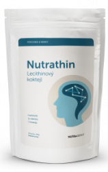 NUTRATHIN® Forte Unikátny lecitínový nápoj s omega-3 Life's DHATM a nukleozidom uridín 5'-mono-fosfátom UMP. 200 g | čokoládový 200gr, vanilkový 200gr