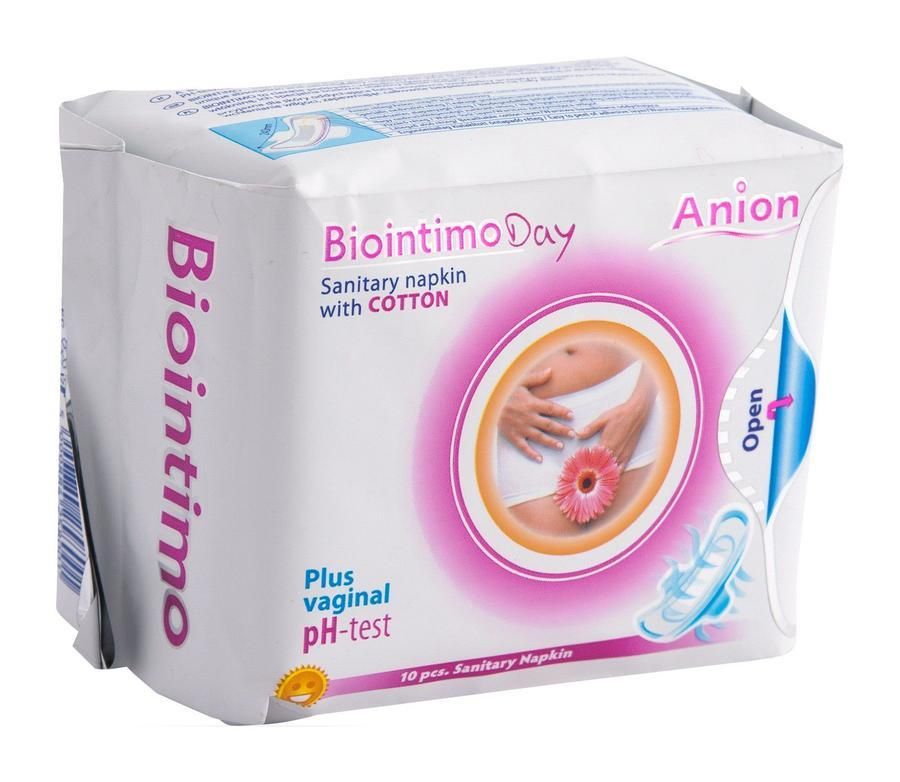 Anion BioIntimo dámske hygienické denné vložky 10ks s aniontovým páskem BioIntimo Corporation