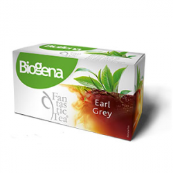 Biogena Fantastic Tea Earl Grey 20 x 1,75 g Černý čaj aromatizovaný, porcovaný.
