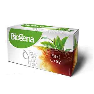Biogena Fantastic Tea Earl Grey 20 x 1,75 g Černý čaj aromatizovaný, porcovaný. Biogena CB s.r.o.