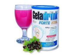 GELADRINK® FORTE HYAL - černý rybíz, nápoj - 420 g