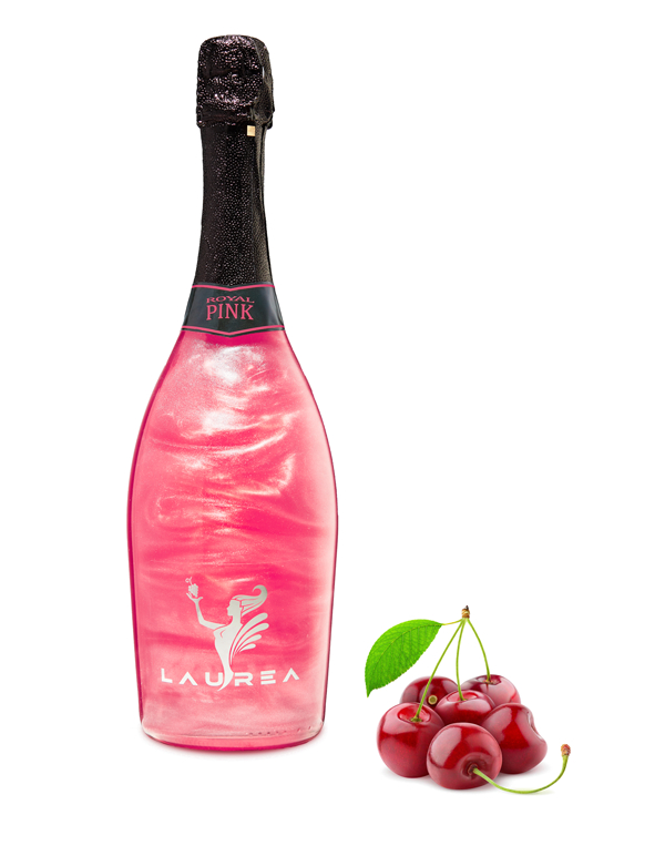 Royal Pink Cherry Magic Royal Wine 0,75lt perlové magické víno s bublinkami Laurea Company sro