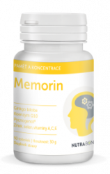 Nutra Bona MEMORIN forte tobolky 50ks - superantioxidant s vybranými bioflavonoidmi