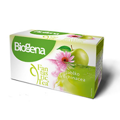 Biogena Fantastic Tea Jablko & Echinacea 20 x 2,0 g ovocný čaj aromatizovaný, porcovaný.