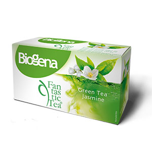 Biogena Fantastic Tea Jasmine Green  20 x 1,75 g porcovaný čaj Biogena CB s.r.o.