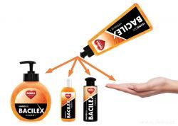 Dedra HANDGEL BACILEX HYGIENE+ 100ml gel na ruky s vysokým obsahom alkoholu Vaše Dedra, s.r.o.
