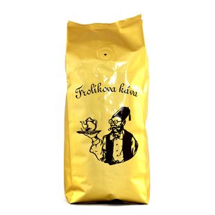 Frolíková Extra káva 250g zrnková - Jedná sa o 100% Arabicu zo Strednej Ameriky a Áz Jan Frolík - Pražírna kávy