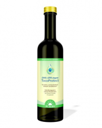Dr. Jacob’s TocoProtect Vysokokvalitná kombinácia extra panenského olivového oleja (prvé lisovanie za studena), tokoferolov a omega-3 mastných kyselín DHA a EPA, vhodné aj pre vegánov. 250 ml