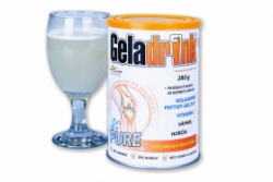 GELADRINK® - PURE - bez aróm, bez farbív, bez cukrov a sladidiel, nápoj - 28 denných dávok