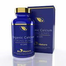Organic Calcium STRONG BONES 100% VÁPNIKA ZO ŠKRUPINY SLEPIČIEHO VAJCIA 40 kapsúl
