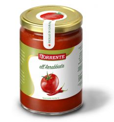 Paradajková omáčka s chilli papričkou je hotová omáčka na cestoviny, najčastejšie penne, majúca pálivú chuť, typická pre región Lazio a predovšetkým Rím.. 330 g